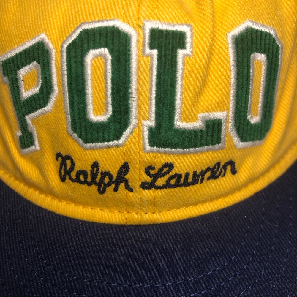 🧢NEW🧢 Polo Ralph Lauren Baseball Cap with adjustable Leather Strap-Authentic